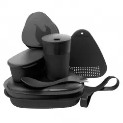 LIGHT MY FIRE BOITE REPAS MEALKIT BIOPLASTIC BLACKPEARL Accessoires Camping 1-81015