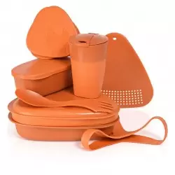 LIGHT MY FIRE BOITE REPAS MEALKIT BIOPLASTIC FABORANGE Accessoires Camping 1-81016