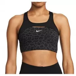 NIKE W NK DF SWSH CRS BK AOP BRA Sous-vêtements Fitness Training 1-99508