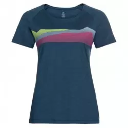 ODLO T-SHIRT MC CONCORD SEASONAL IMPRIME T-Shirts Randonnée - Polos Randonnée 1-101598