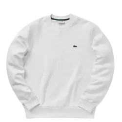 LACOSTE SWEAT UNI BLC Pulls Mode Lifestyle / Sweats Mode Lifestyle 1-104562