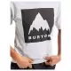 BURTON SNOWBOARD TS MOUNTAIN HIGH GRAY HEATHER T-shirts Skateboard / Polos Skateboard / Chemises Skateboard 1-109181