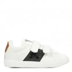 LE COQ SPORTIF COURTCLASSIC INF BLACK JEAN Chaussures Sneakers 1-105037