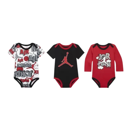 JORDAN AIR COMIC 3 PK BODYSUIT SET Pantalons Mode Lifestyle Short