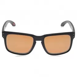OAKLEY LUN HOLBROOK MATTE BLACK W/ PRIZM RUBY Lunettes Homme 1-110750